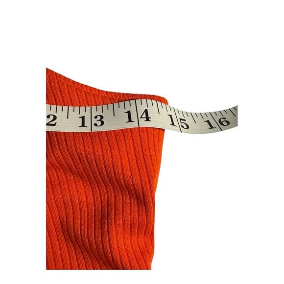 NEW The‎ Range Women's Small One-Shoulder Orange Tank Top NWT - Picture 6 of 9